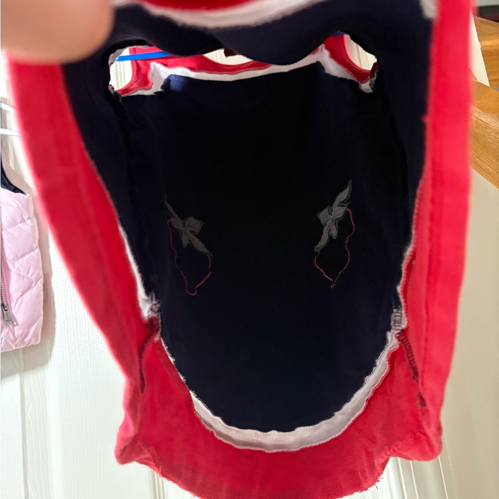 The Beaufort Bonnet Company Red and Navy Dress - Picture 4 of 5